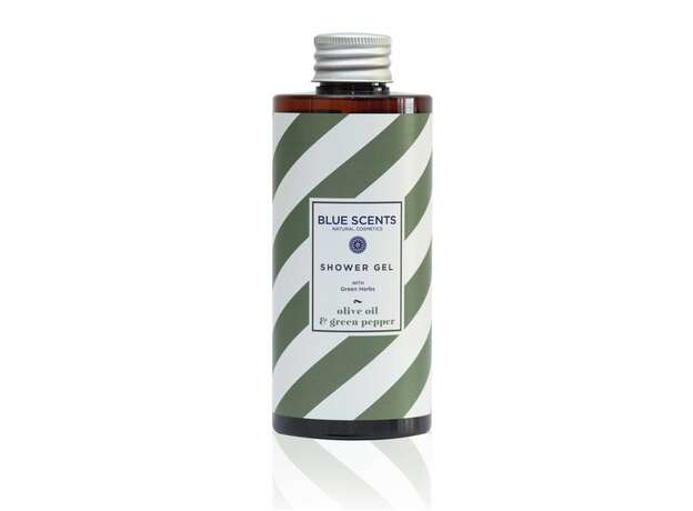 Blue Scents Shower Gel Olive Oil & Green Pepper 300ml