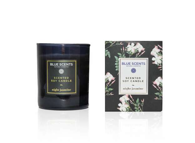 Blue Scents Soy Candle Night Jasmine 145g