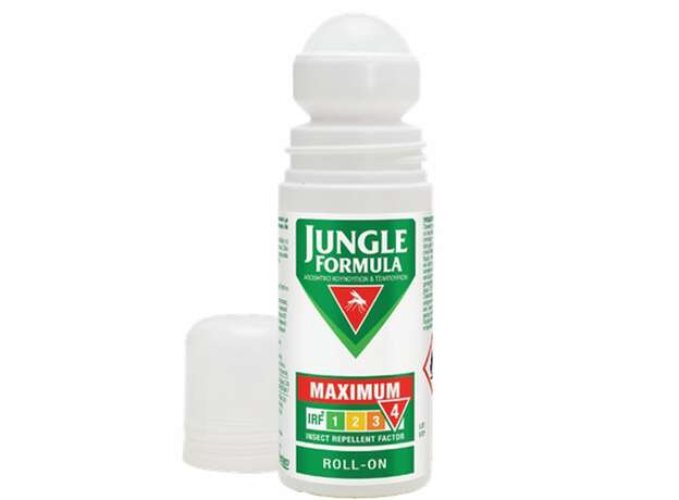 Omega Pharma Jungle Formula Maximum αντικουνουπικό Roll On 50ml