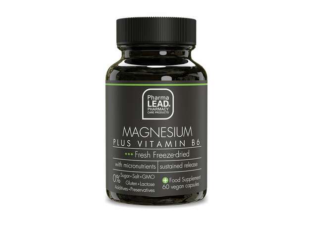 PharmaLead Magnesium Plus Vitamin B6 60 vegan caps