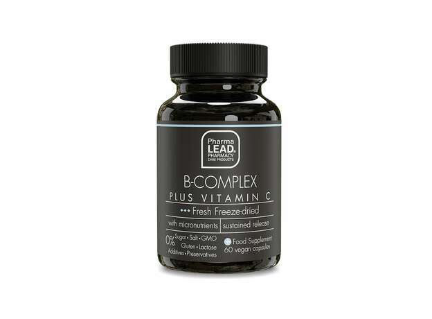PharmaLead B-Complex Plus Vitamin C 60 vegan caps