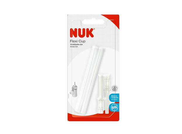 NUK Flexi Cup Ανταλλακτικό καλαμάκι Soft για το Παγουράκι 2τεμ