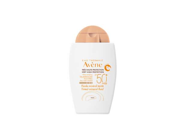 Avene Solaires Fluide Mineral Teinte SPF50 Αντηλιακή Προσώπου με Χρώμα για Μη Ανεκτικό Δέρμα 40ml
