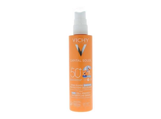 Vichy Capital Soleil Kids Solar Derm Science SPF50+ Water Fluid Spray 200ml