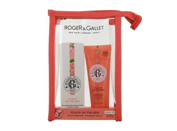Roger & Gallet Πακέτο Προσφοράς Fleur de Figuier Water Perfume 30ml & Δώρο Wellbeing Shower Gel 50ml & Τσαντάκι (Travel Size)