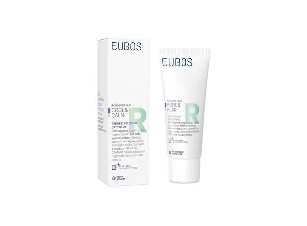EUBOS Cool & Calm Redness Relieving Day Cream, Καταπραϋντική Κρέμα Ημέρας για την Ερυθρότητα - 40m