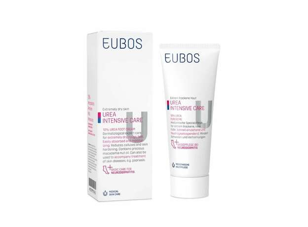 Eubos Urea 10% Foot Cream, Κρέμα Ποδιών 100ml