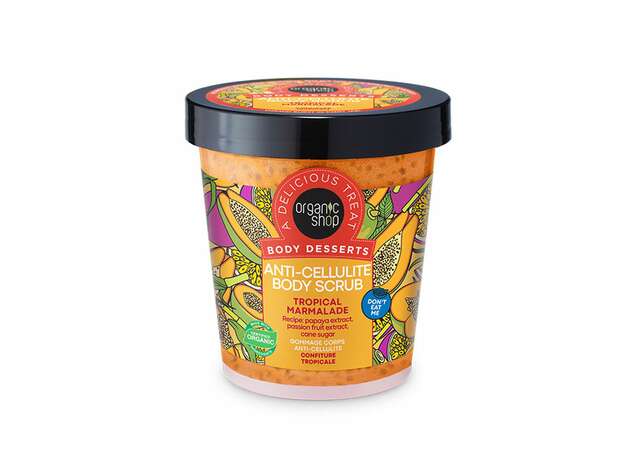 Organic Shop Body Desserts Tropical Marmalade, Απολεπιστικό Σώματος Κατά της Κυτταρίτιδας 450ml