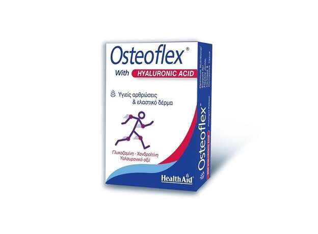 Health Aid Osteoflex Hyaluronic Acid 60 Ταμπλέτες