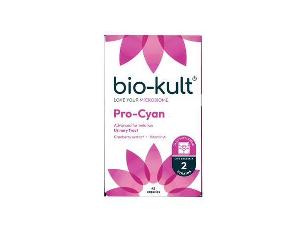 Bio-Kult Pro-Cyan Προηγμένη Φόρμουλα Προβιοτικών Τριπλής Δράσης για την Ενίσχυση της Υγείας του Ουροποιητικού Συστήματος, 45caps