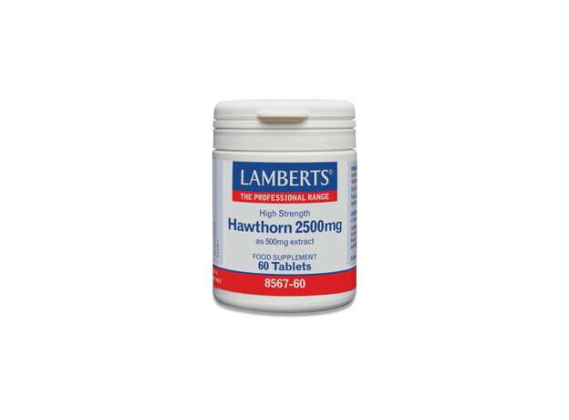 Lamberts Hawthorn Βότανο με Καρδιοτονωτικές Ιδιότητες, 60tabs