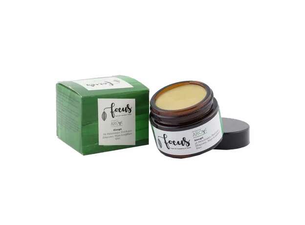 Focus Thrace Cosmetics AROγI Αλοιφή με Μελισσοκέρι, Εκχύλισμα Ελίχρυσου, Μύρο & Λάβδανο 50ml