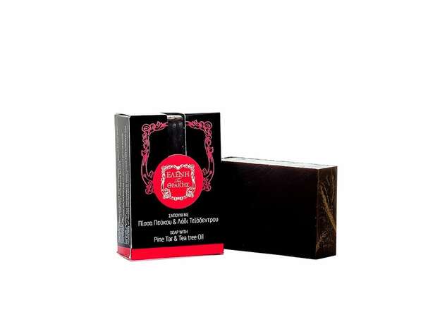 Focus Thrace Cosmetics Χειροποίητο Σαπούνι με Πίσσα Πεύκου & Λάδι Τεϊόδενδρου 120g