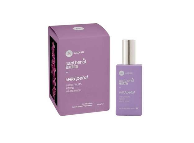 Medisei Panthenol extra Wild petal Dried Fruits Peony White mask Eau De Toillette 50ml
