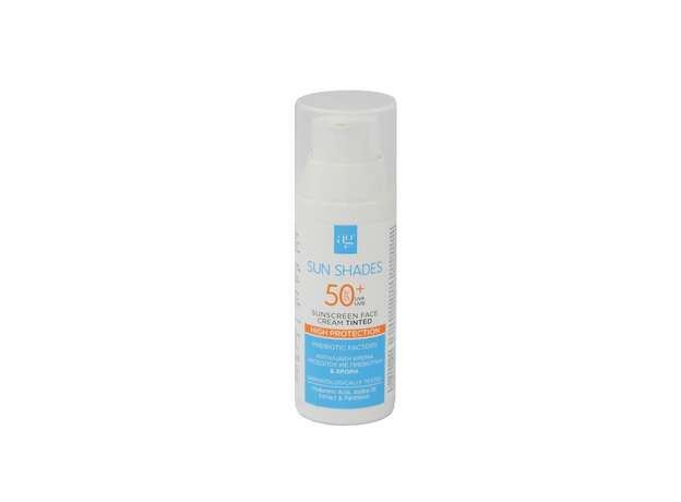 Ag Pharm Sun Shades Αντηλιακή Κρέμα Προσώπου SPF50 με Χρώμα 50ml