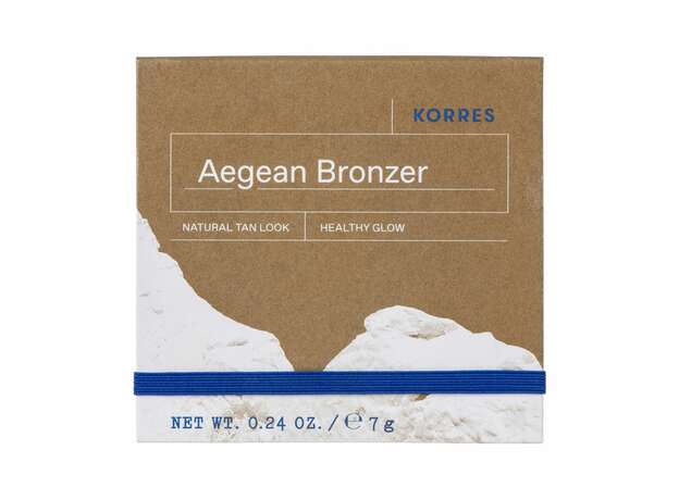Korres Aegean Bronzer Natural Tan Look  Warm Shade 7g