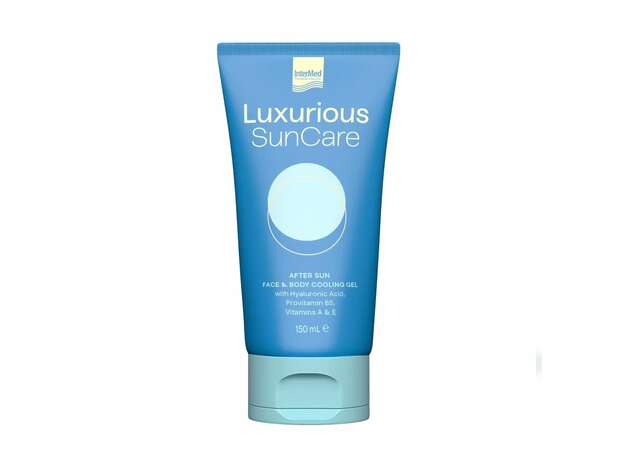 Intermed Luxurious Sun Care After Sun Cooling Gel Face & Body Καταπραϋντικό Τζελ για μετά τον Ήλιο, 150ml