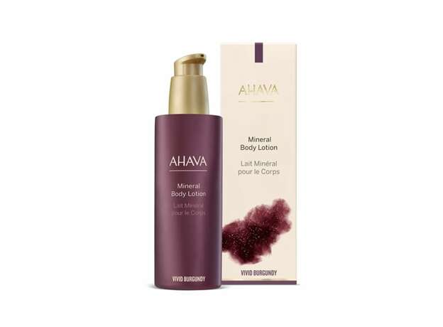 AHAVA Mineral Body Lotion Vivid Burgundy 250ml