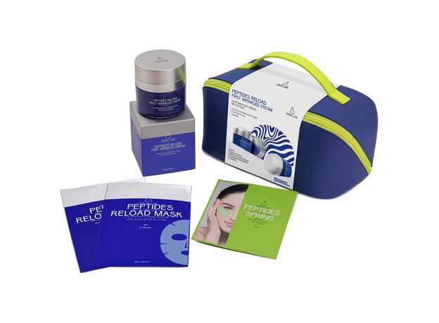 Youth Lab Πακέτο Προσφοράς Peptides Reload First Wrinkles Cream 50ml & Δώρο Reload Face Mask 2 Τεμάχια & Peptides Spring Hydra-Gel Eye Patches 2 Τεμάχια & Νεσεσέρ