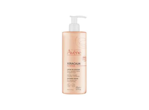 Avene XeraCalm Nutrition Shower Cream Κρεμοντούς Καθαρισμού & Ενυδάτωσης για Πρόσωπο & Σώμα, 500ml