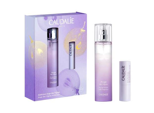 Caudalie Promo Eau de Parfum Ange des Vignes Light Fragrance 50ml & Lip Conditioner 4.5g