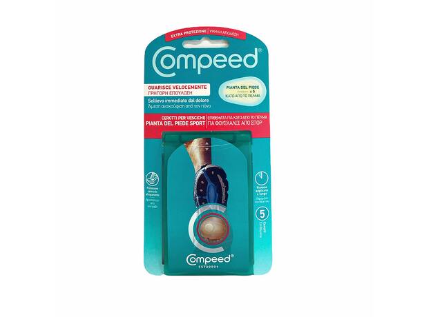 Compeed Επιθέματα Για Φουσκάλες στο Κάτω Μέρος από το Πέλμα 5τμχ