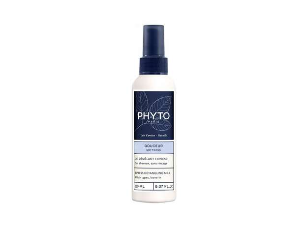 Phyto Douceur Softness Express Detangling Leave-in Milk for All Hair Types Γαλάκτωμα Μαλλιών Leave-in για Λάμψη & Μείωση του Φριζαρίσματος, Κατάλληλο για Όλη την Οικογένεια 175ml