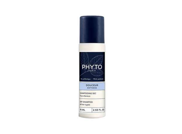 Phyto Douceur Softness Dry Shampoo All Hair Types Ξηρό Σαμπουάν για Όγκο, Κατάλληλο για Όλους τους Τύπους Μαλλιών 75ml