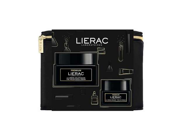 Lierac Set Premium La Creme Voluptueuse 50ml +Κρέμα Ματιών 20ml + Νεσεσέρ 1τμχ