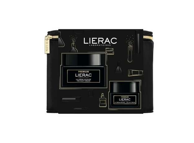 Lierac Set Premium La Creme Soyeuse 50ml +Κρέμα Ματιών 20ml + Νεσεσέρ 1τμχ