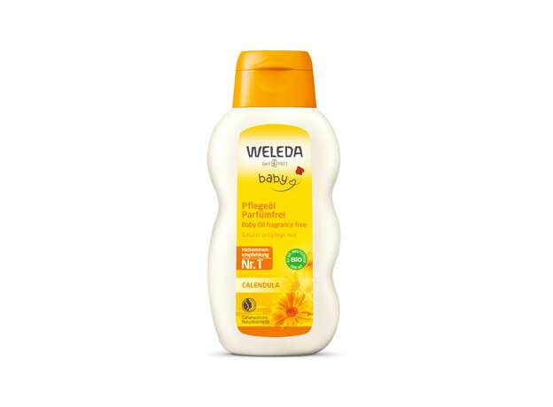 Weleda Baby Calendula Oil Λάδι Περιποίησης Καλέντουλας Ιδανικό Για Μασάζ 200ml