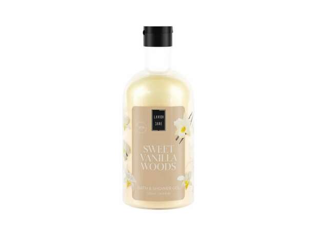 Lavish Care Sweet Vanilla Woods Αφρόλουτρο Με Βανίλια & Σανδαλόξυλο 500ml