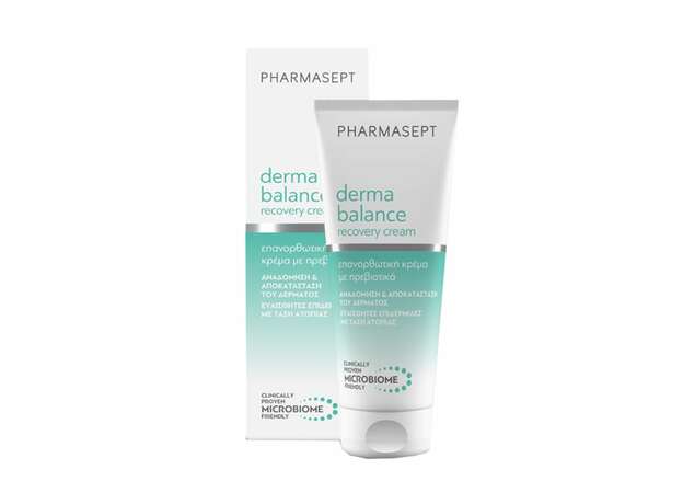 Pharmasept Derma Balance Recovery Cream Επανορθωτική Κρέμα Προσώπου με Πρεβιοτικά, 100ml