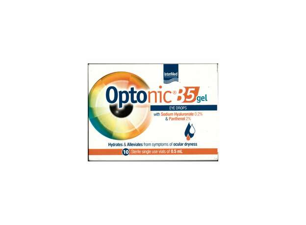 Intermed Optonic B5 Gel Eye Drops Eye Drops 10x0.5ml