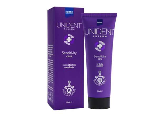 Intermed Unident Pharma Care Sensitive Οδοντόκρεμα για Οδοντική Ευαισθησία, 75ml