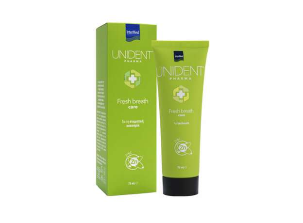 Intermed Unident Pharma Fresh Breath Care Οδοντόκρεμα κατά της Κακοσμίας, 75ml