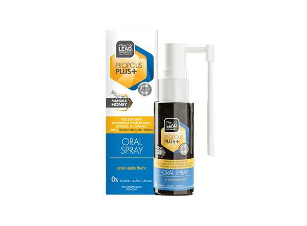 Pharmalead Propolis Plus+ Oral Spray Σπρέι για τον Ερεθισμένο Λαιμό & τον Βήχα, 30ml