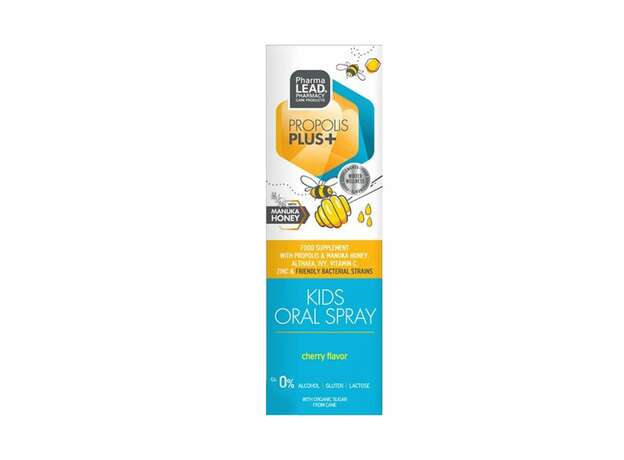 Pharmalead Propolis Plus+ Kids Oral Spray Παιδικό Στοματικό Σπρέι για τον Ερεθισμένο Λαιμό & τον Βήχα, 30ml