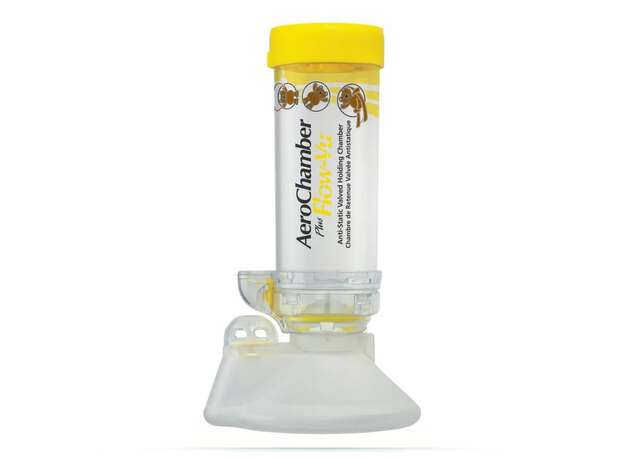 AeroChamber Plus Παιδιών με επιστόμιο, Παιδική Μάσκα για 1-5 ετών 1τεμ