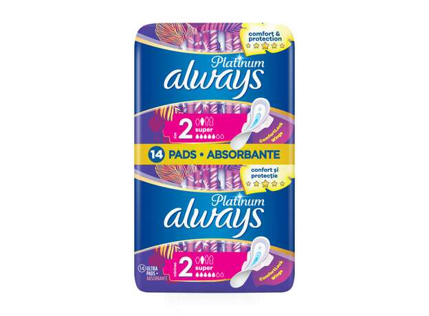 Always Platinum Super Plus 2 14τμχ