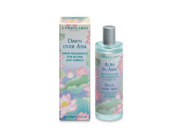 L 'Erbolario Dawn over Asia Spray Fragrance for Rooms and Fabrics 100ml