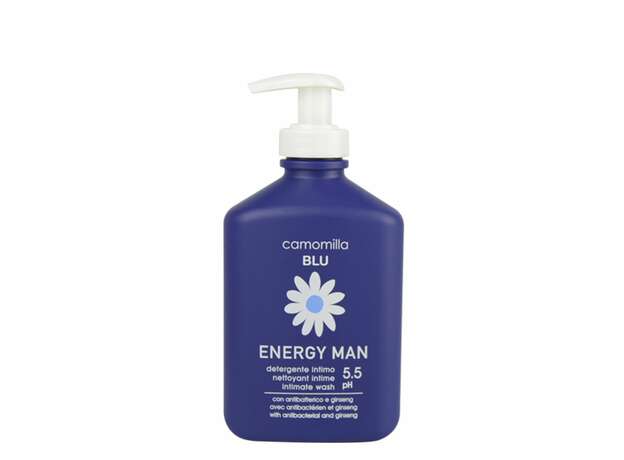 Camomilla Blu Energy Man Intimate Wash pH 5.5 Υγρό Καθαρισμού Ανδρών για την Ευαίσθητη Περιοχή, 300ml