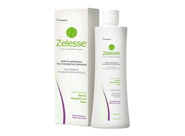 Zelesse Intimate Wash Liquid Καθαρισμός Ευαίσθητης Περιοχής 250ml