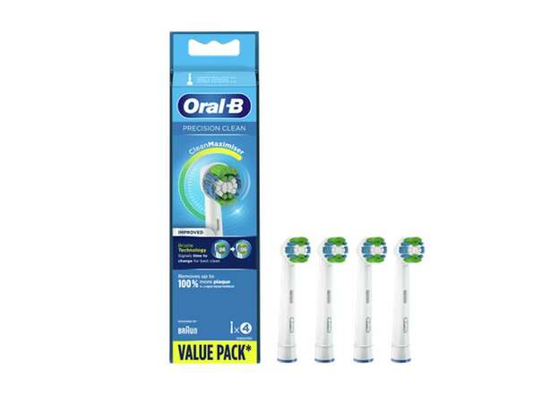 Oral-B Precision Clean Ανταλλακτικές Κεφαλές, 4τεμ