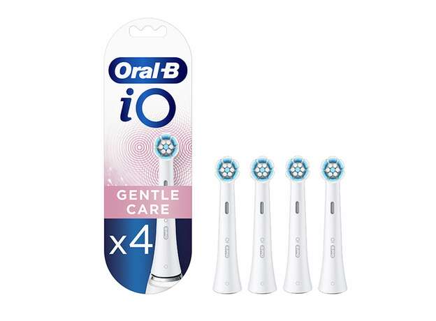 Oral-B iO Gentle Care Ανταλλακτικές Κεφαλές Ηλεκτρικής Οδοντόβουρτσας, 4 τμχ