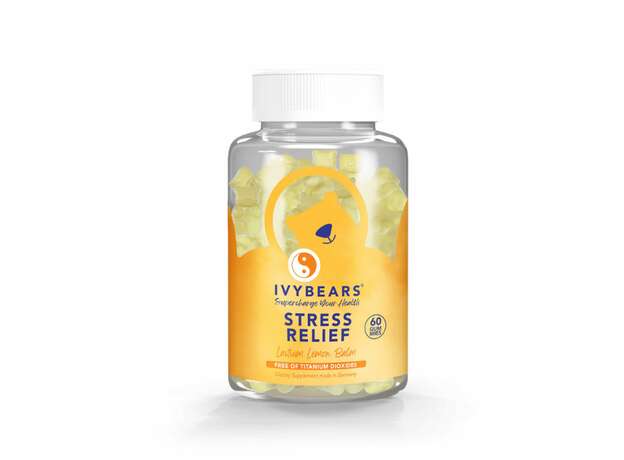 IvyBears Stress Relief, με σύμπλεγμα βιταμινών που προσφέρουν εσωτερική ισορροπία και ηρεμία με φυσικό τρόπο. 60gummies
