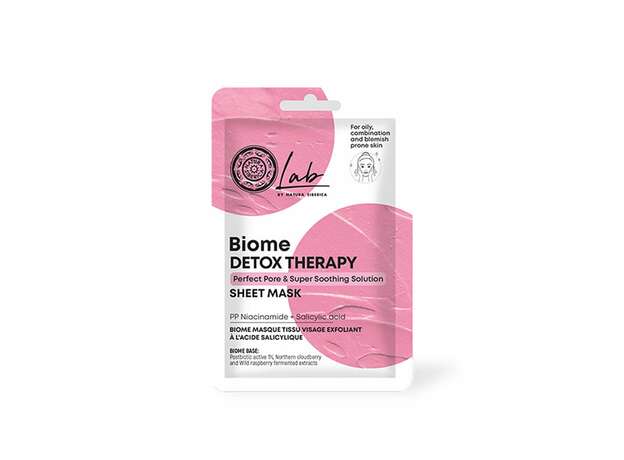 Natura Siberica Biome Sheet Mask με BHA-PHA, 1pc