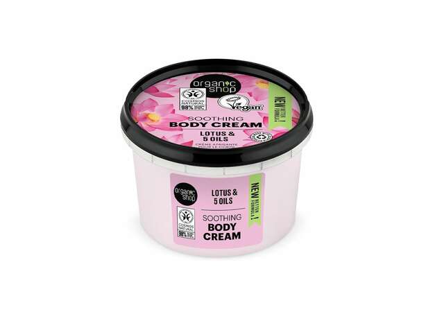 Organic Shop Indian Lotus Body Lotion 250ml