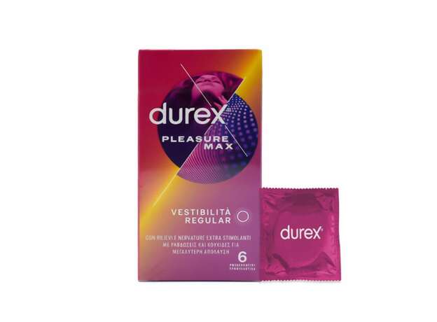 Durex Pleasuremax 6τμχ
