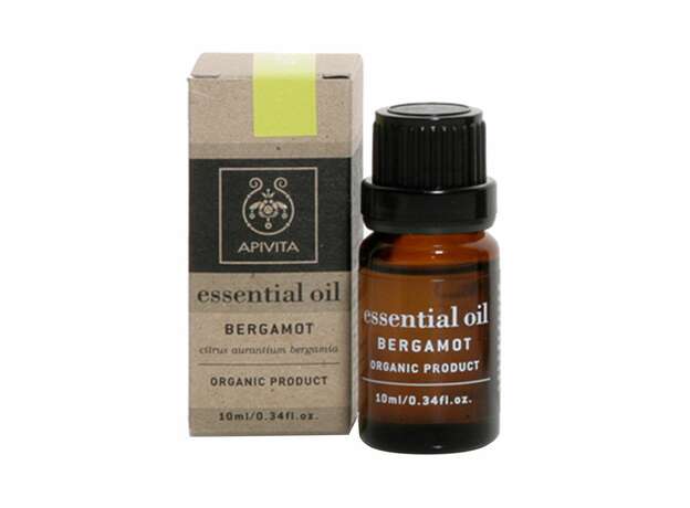 Apivita Essential Oil Bergamot Αιθέριο έλαιο Περγαμόντο, 10ml